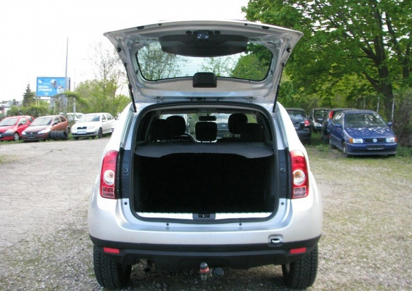 Dacia Duster cena 25900 przebieg: 142947, rok produkcji 2013 z Bytom Odrzański małe 631